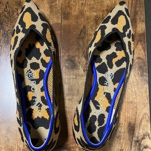 Rothy’s Leopard Flats